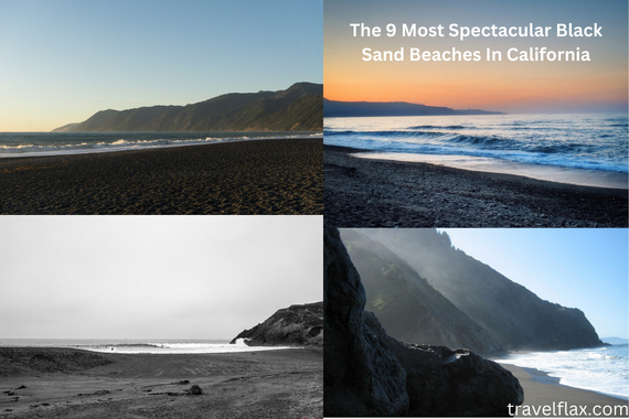 The 9 Most Spectacular Black Sand Beaches In California