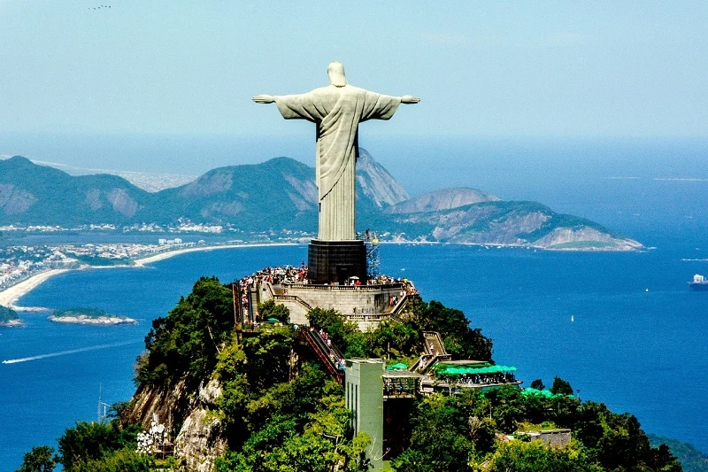 Mount Corcovado, Rio de Janeiro, southeastern Brazil