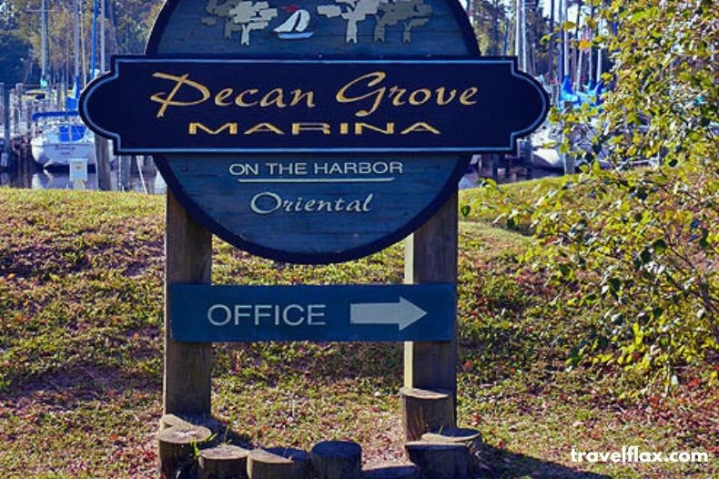 visiting Pecan Grove Marina in Oriental is one of the things to do in Oriental NC