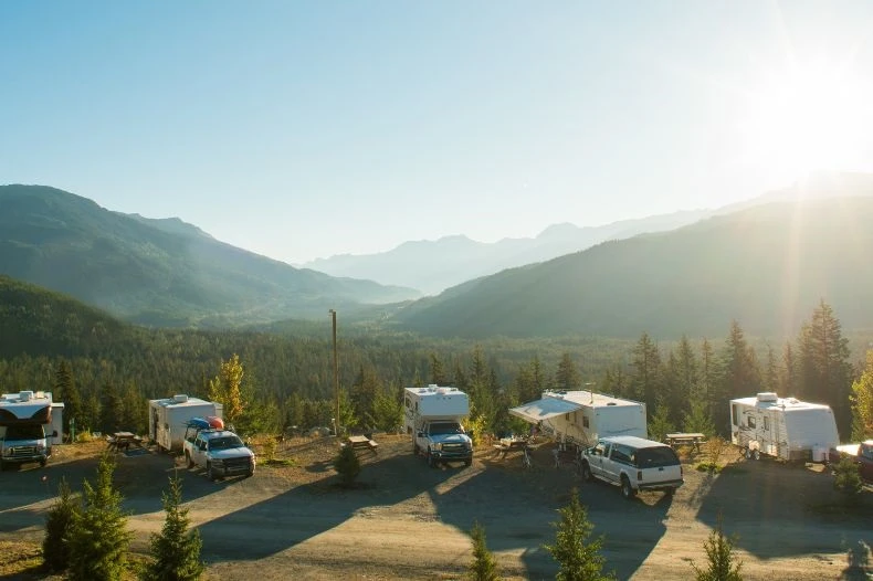 "RV parks" provide offices or lodges with limited office space