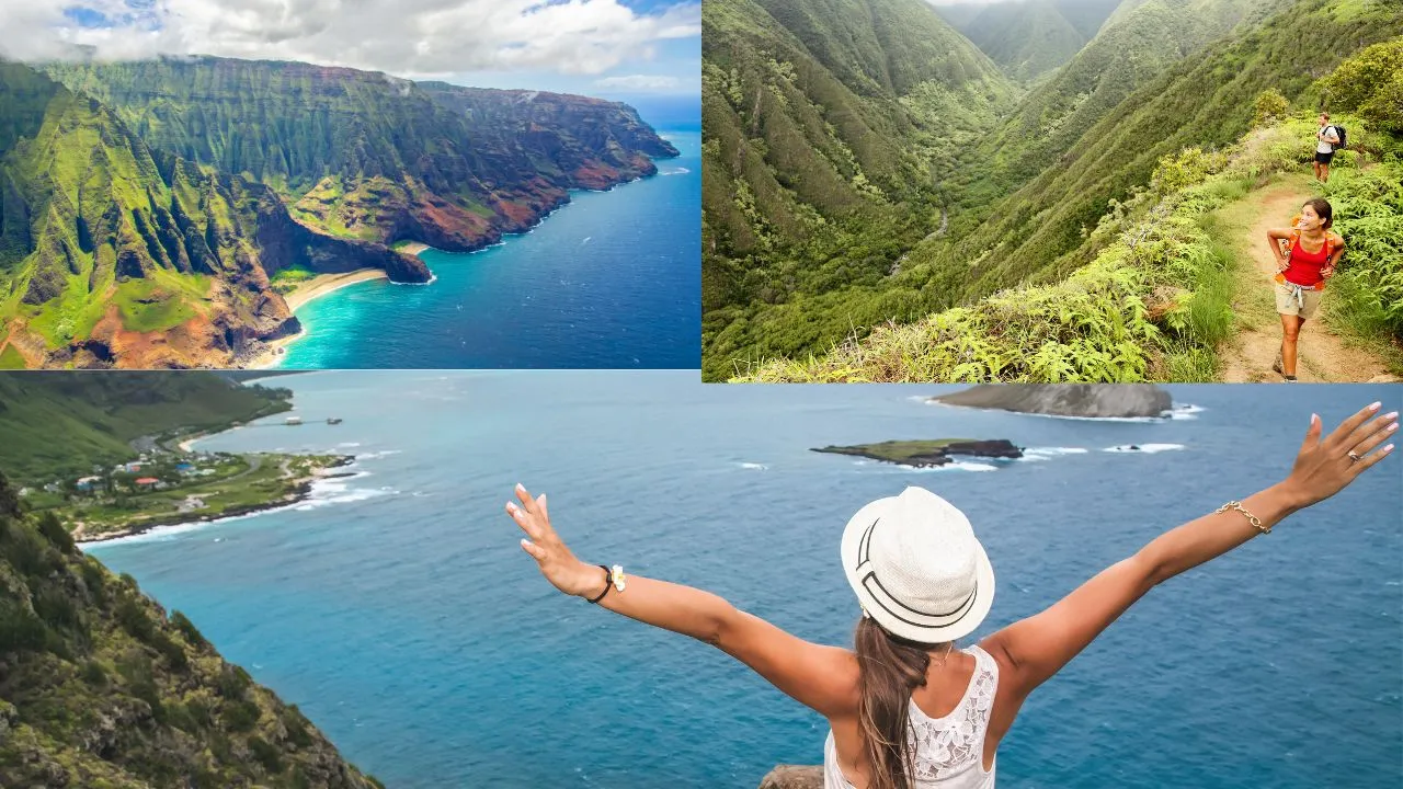 White road hike Big Island