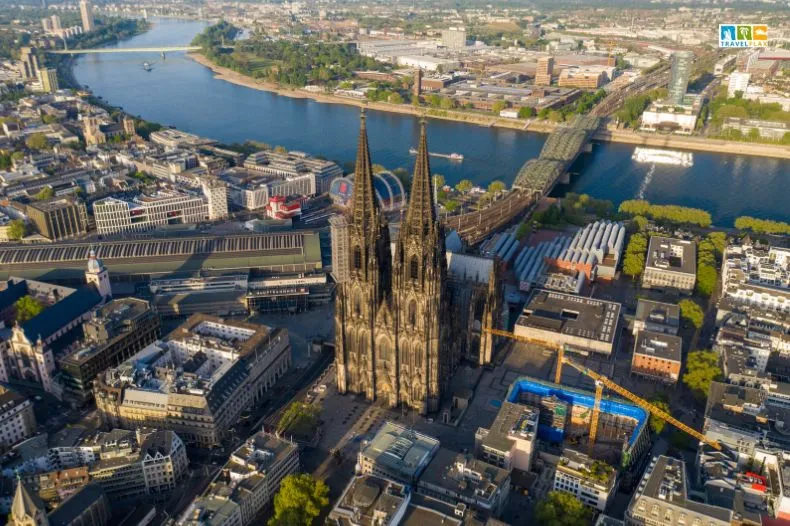 Cologne, Germany, during Spring